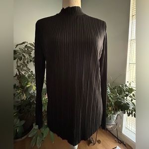 Zara black  mock top .SZ M